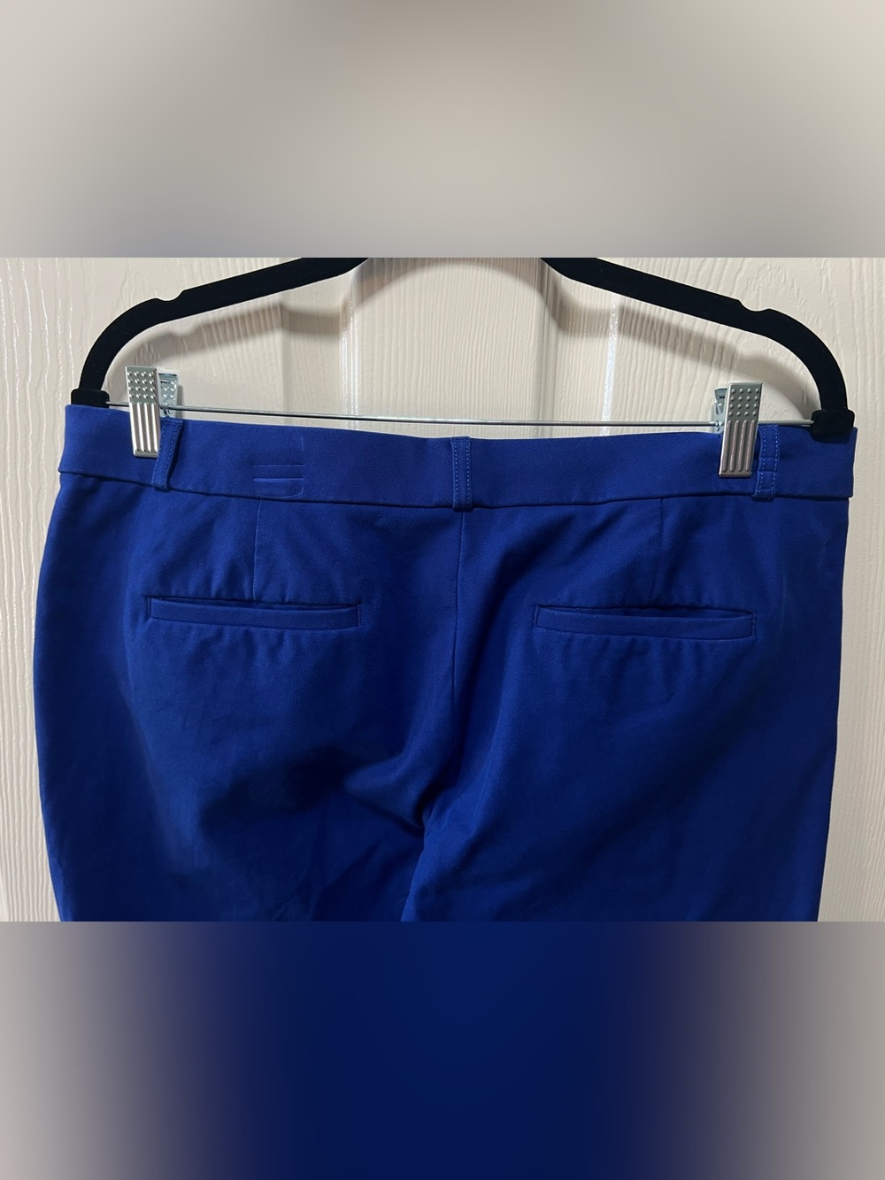 Banana Republic Ryan Royal Blue Straight Leg Dress Pants Size 12 - Picture 12 of 12